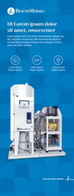 Roll-up in BeaconMedaes blue pattern