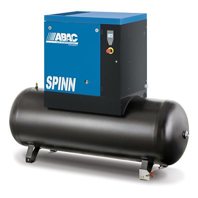 SPINN-Series-5-5to15kW-Tank-mounted-ABAC-Screw-compressor-Stationary-Oil-Injected-Screw-lubricated-270-500lt-7-5-20hp1