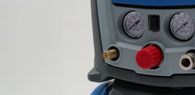 Safety valve air compressor banner