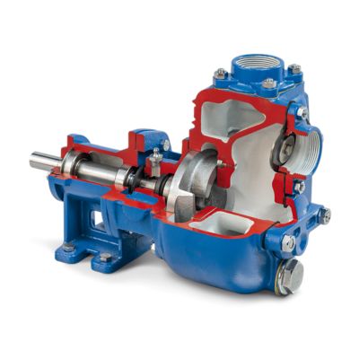 self-priming water pump