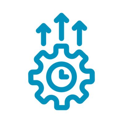 Service efficiency icon