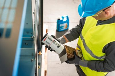 Service Technician with Oil Filter