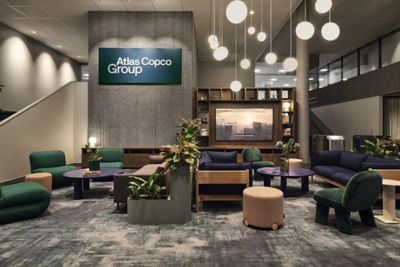 Atlas Copco Group Sickla Office Entrance