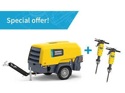 Special offer: Buy a compressor and get RTEX breakers for free