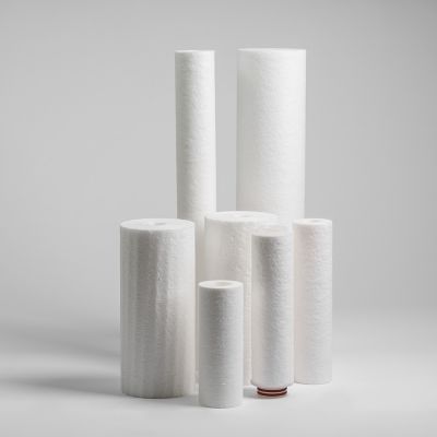 Group image of spunbound filters