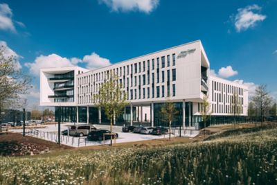 Außenansicht unserer Deutschlandzentrale in Essen 