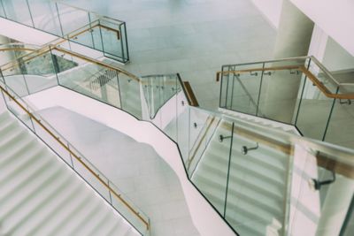 Treppenhaus unserer Deutschlandzentrale in Essen
