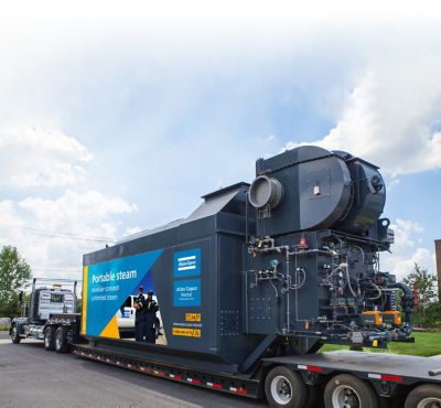 Steam boiler trailer USA PH Powerhouse