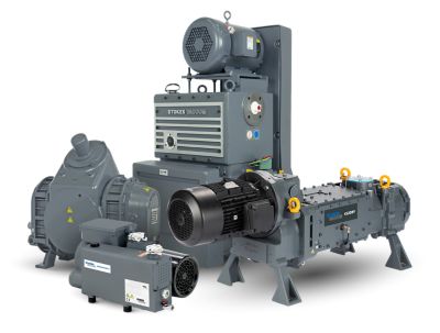 Stokes man servicing pump