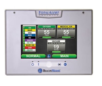 TotalAlert Infinity Screen for Medical Air