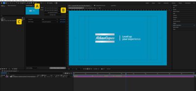 Template for Adobe after effects