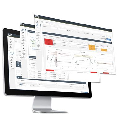Cascading screenshots from ToolsNet 8