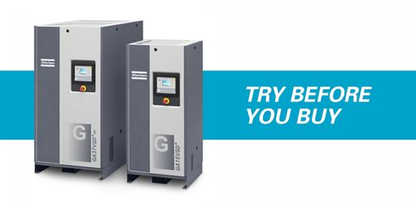 air compressors on free trial
