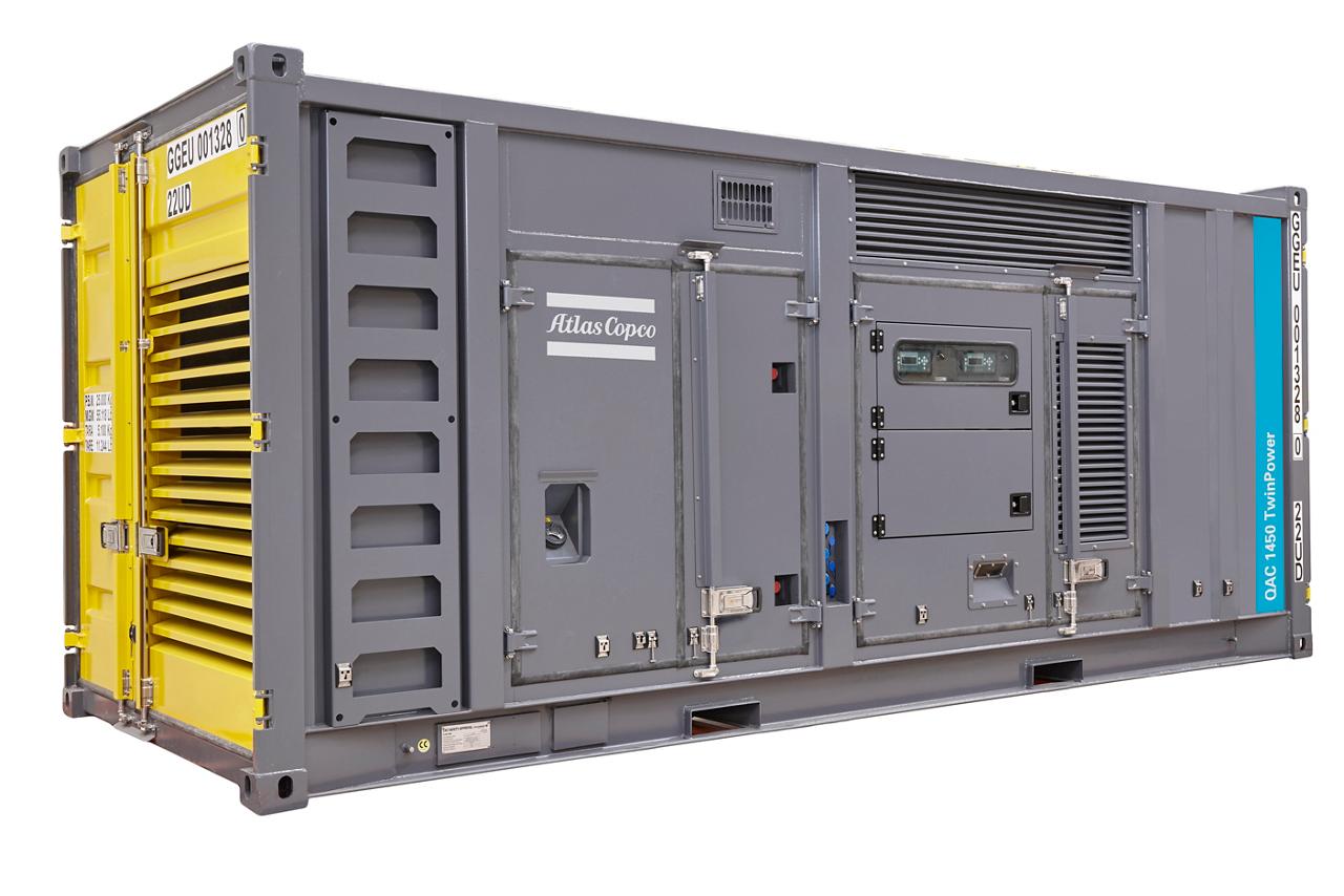 QAC 1450 TwinPower generator right