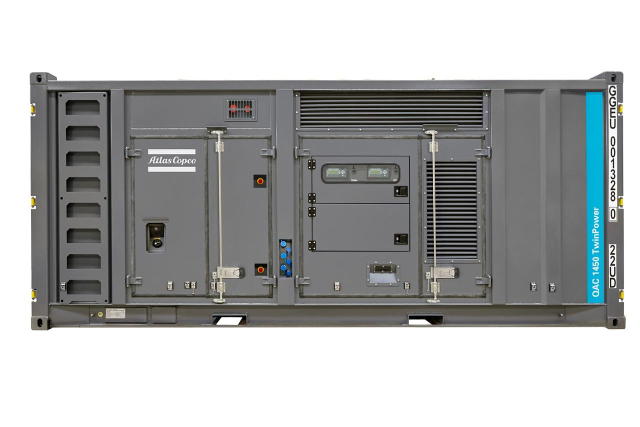QAC 1450 TwinPower generator front