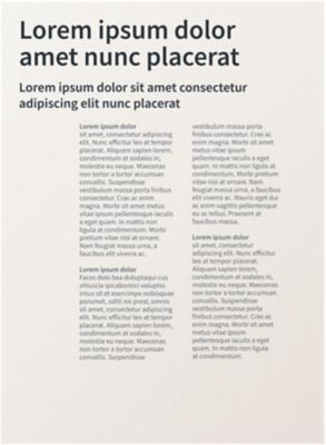 Body text on a beige background