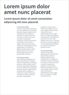 Body text on a white background