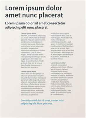 Supporting text on a beige background