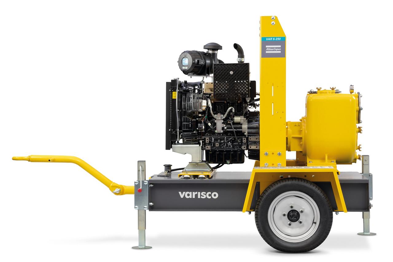 VAR 6-250 surface pump front left