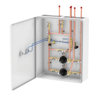 Vacuum Insulated Evaporator Control (VIE) panel open view