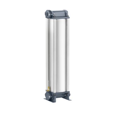 VT 1-9 activated carbon filter front view transparent