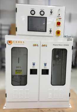 VaporGen i2000 photo, HMI powered off, two cabinets unlit