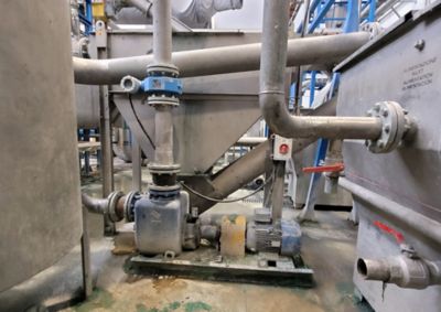 pumps for powder detergent production