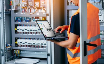 Vbox Schaltschrank Messung