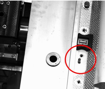 Vision Tools bolt removal verification