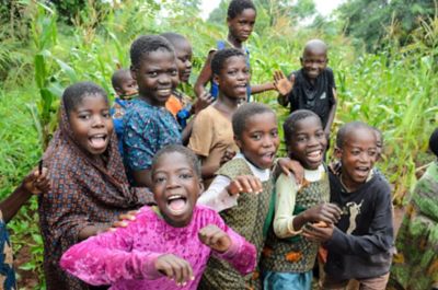 Project village in Malawi (Africa) 