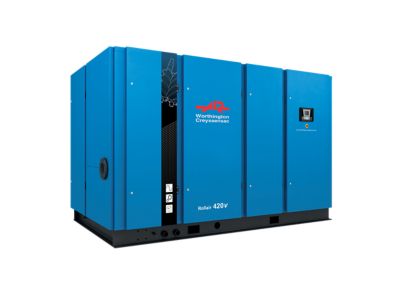 Rollair 270-340 EV variable-speed screw compressor