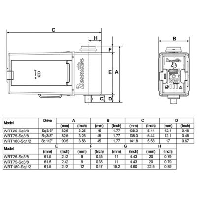 WRT25_sq3_8_Dimensions