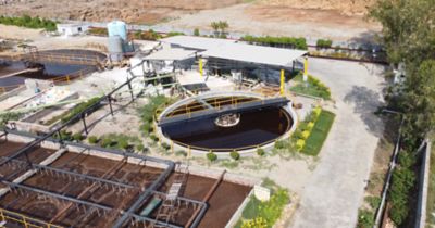 Site image of Wastewater Treatment - Sainsons paper Industry, India