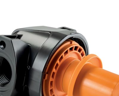 Water separator cyclonic detail