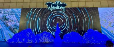 Wondersing sign seen at the Wibcon 2025 conference