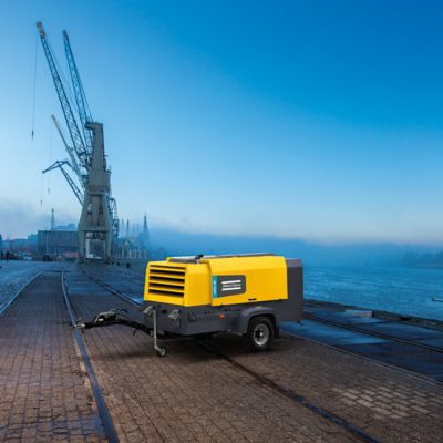 Atlas copco mobile air compressor discount