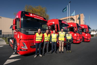 E-trucks met Hans Thibaut en Hans Vissers