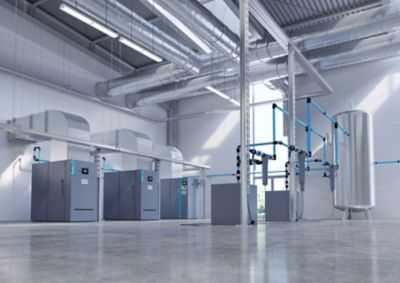 ZT 30-50 VSD+ compressor room