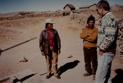 Photo from Water for All's very first project in Peru