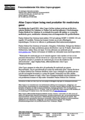 110408 -sv- Atlas Copco to acquire Penlon