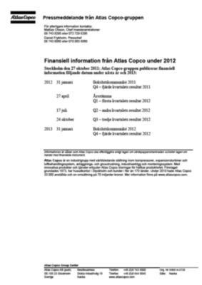 111027 -sv- Financial information in 2012