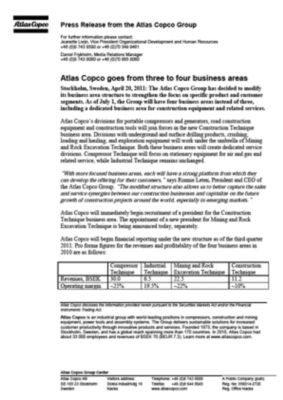 110420 -en- Four business areas