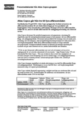 110420 -sv- Four business areas