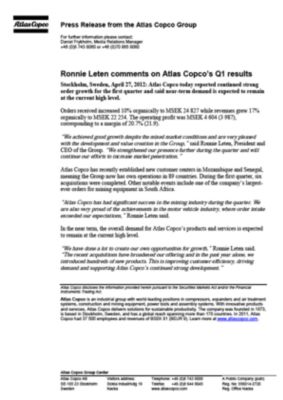 120427 -en- CEO comments Q1