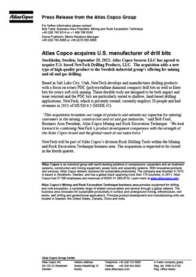 120925 -en- Atlas Copco acquires Newtech
