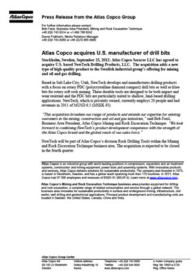 120925 -en- Atlas Copco acquires Newtech