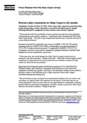 121024 -en- CEO comments Q3