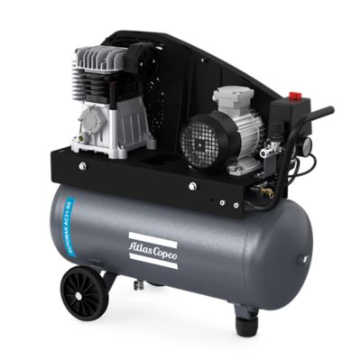 Automan AC31 1-stage professional piston compressor - 3Hp, 90lt ...