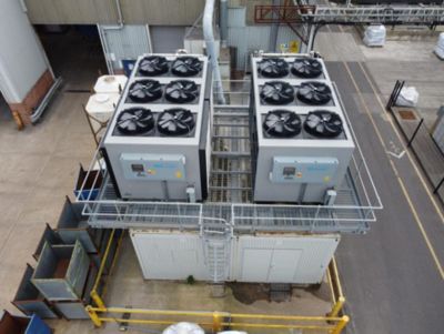 adiabatic chiller installed UK