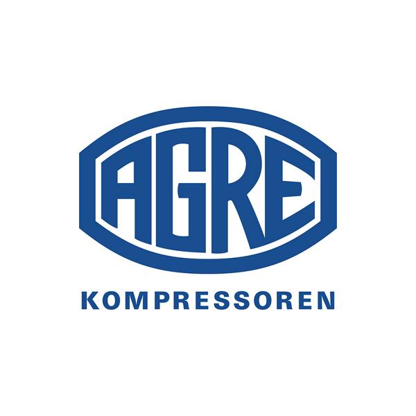 Logotyp för AGRE Kompressoren